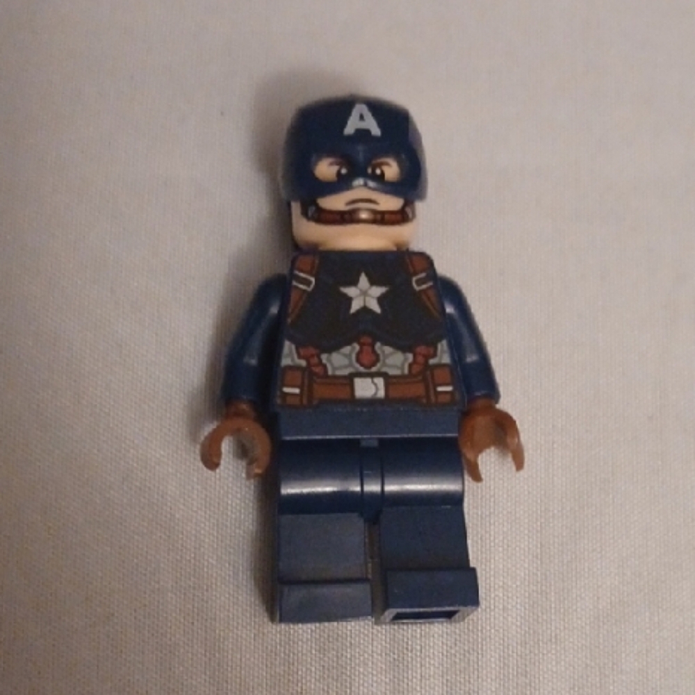 4/$80 Lego Captain America Minifigure